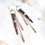 Thumbnail: Ceramic Porcupine Quill Earrings