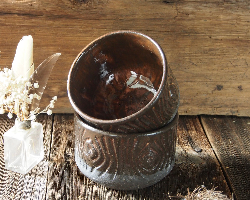 Thumbnail: Hand-Carved Cereal Bowls