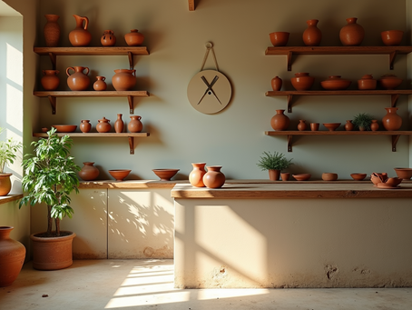 Discover Nature-Inspired Artwork and Pottery Workshops Online