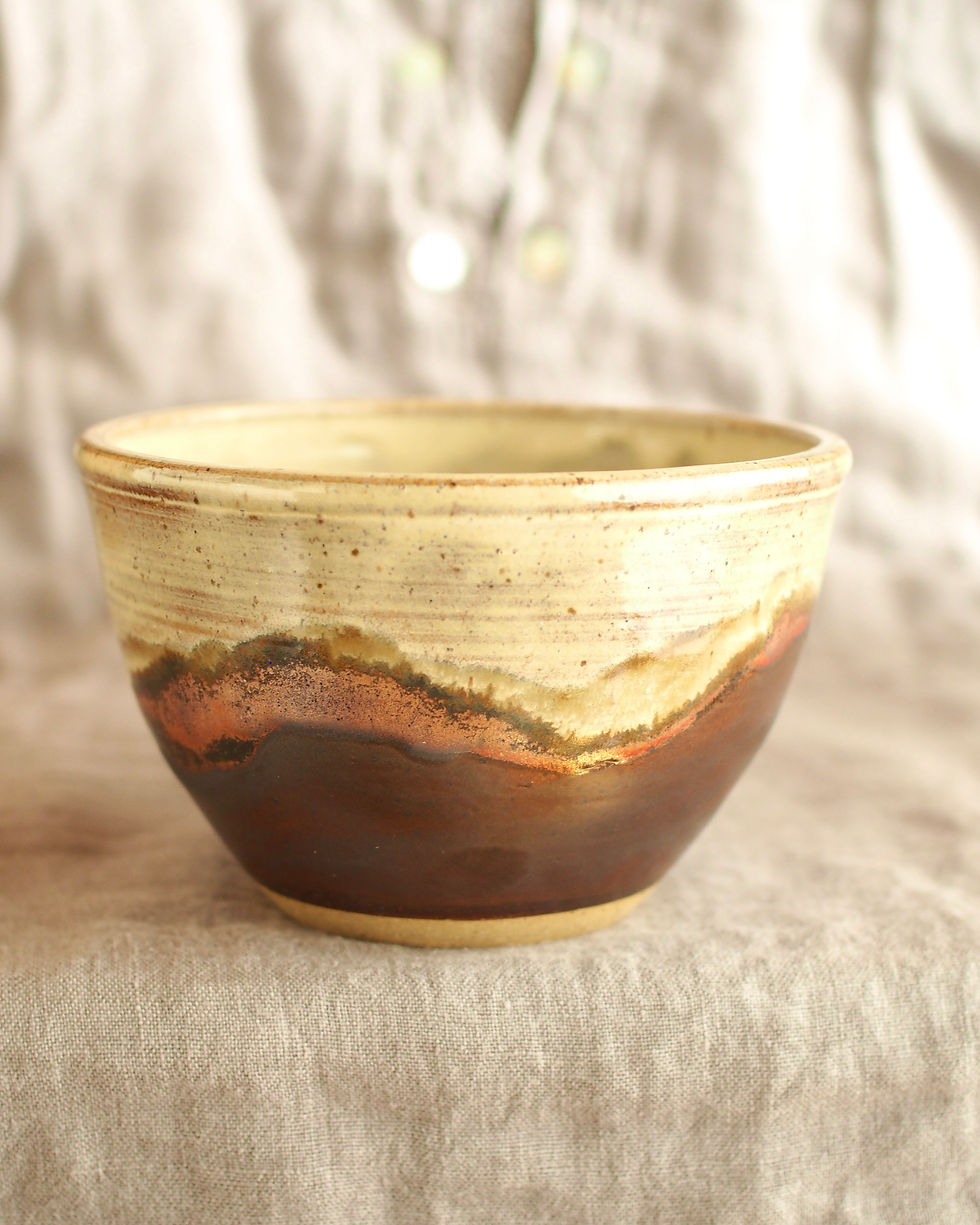 Thumbnail: Mountain Sunset Landscape Bowl