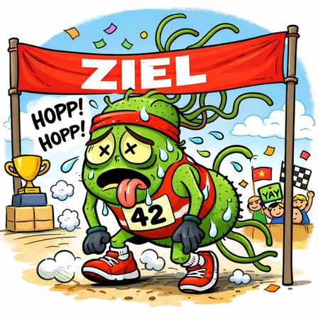 Bakterien Marathon