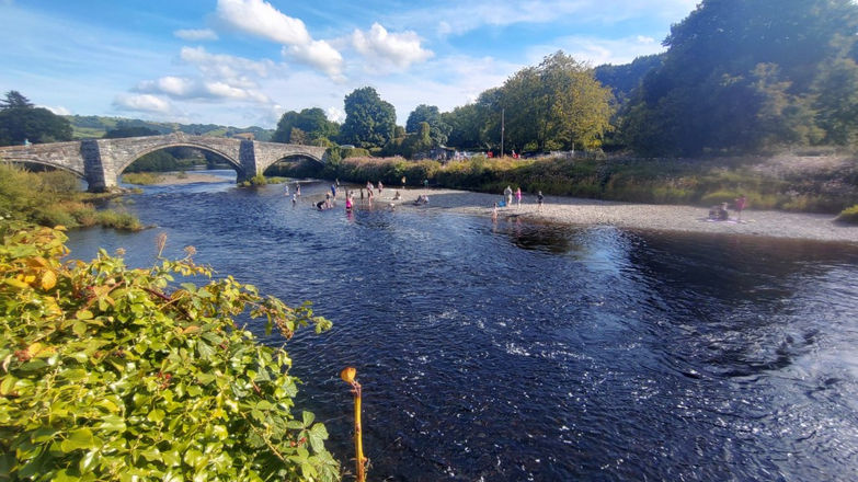 Swim at Llanwrst