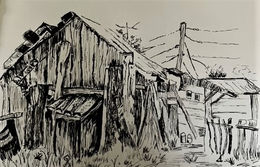 A lovely late-in drawing from our final project this year.