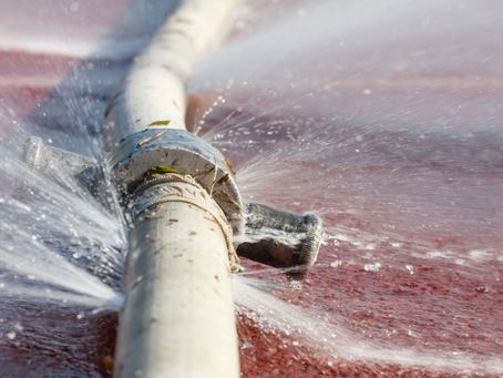 Leaking pipe