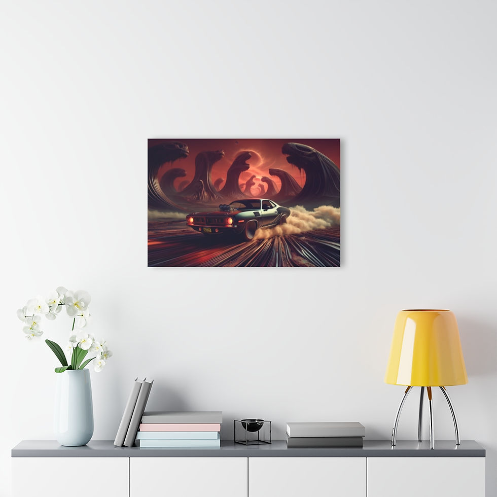 Thumbnail: "Leviathan's Fury" - Acrylic Print