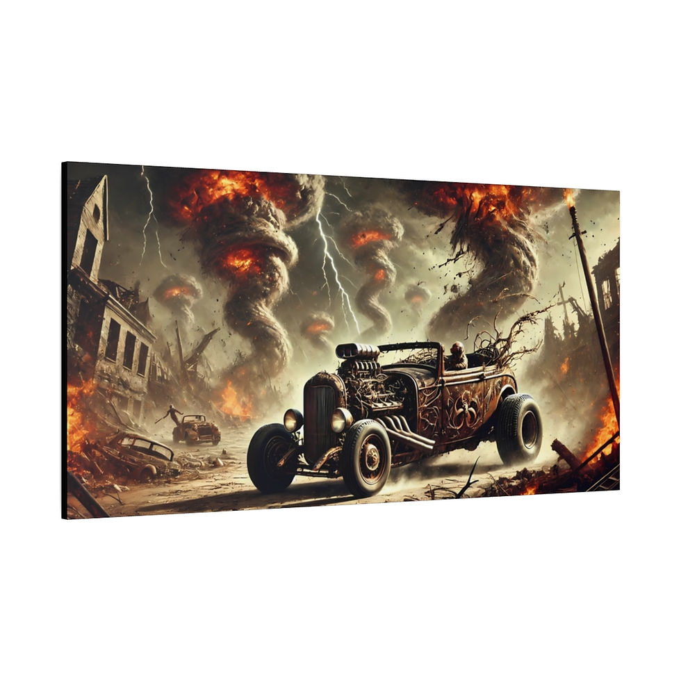 Thumbnail: "Inferno Twisters" - Matte Canvas