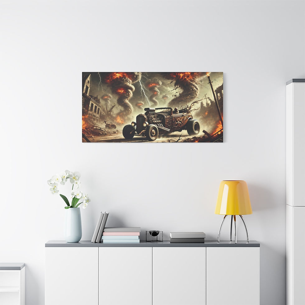 Thumbnail: "Inferno Twisters" - Matte Canvas