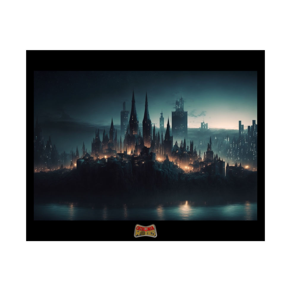 Thumbnail: Limitless Cityscapes - "The City of Secret Arts" - Rolled Poster