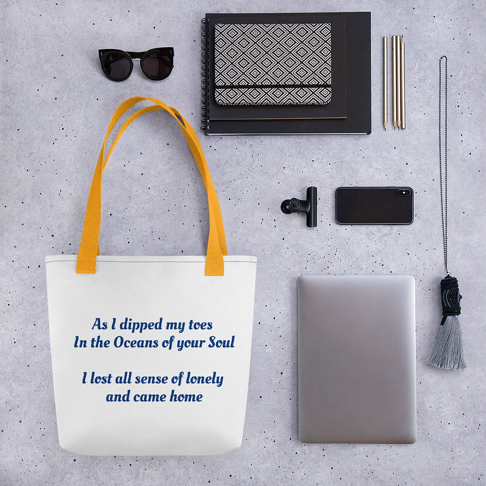 Thumbnail: Toes in Oceans of your Soul Tote Bag
