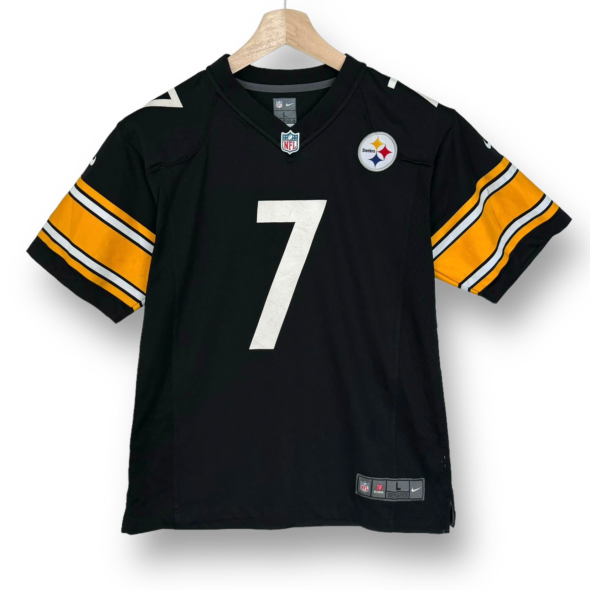 Nike x NFL Pittsburg Steelers L Youth Roethlisberger #7