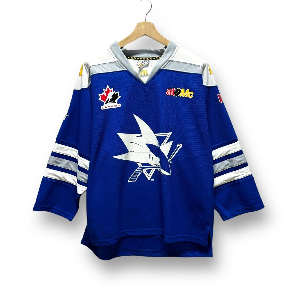 McDonalds x AtomC Sharks Hockey Jersey #1 Size M Unisex