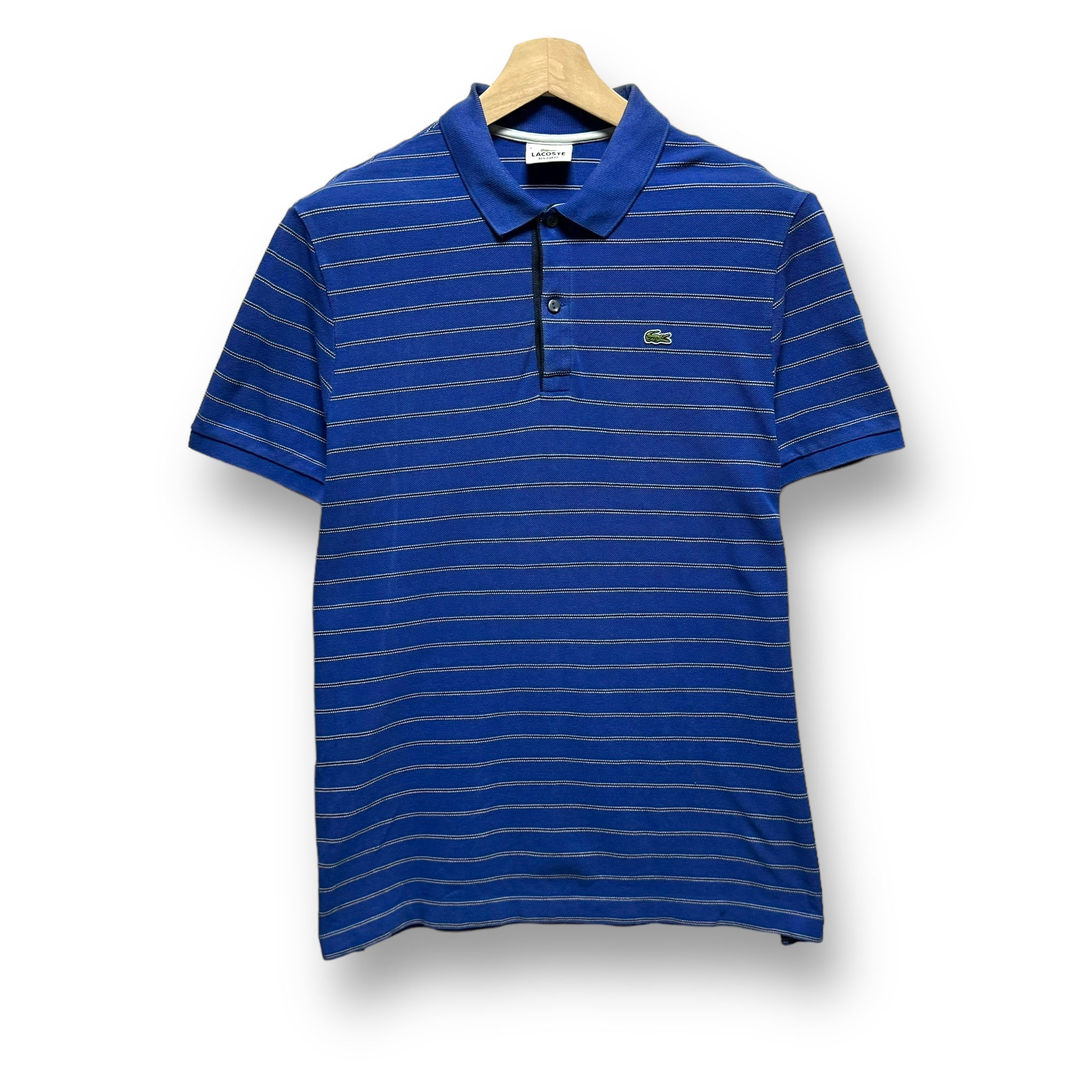 Lacoste Blue Stripes 6 Reg Fit