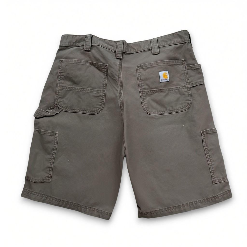 Carhartt Carpenter Shorts Army Green Size 36