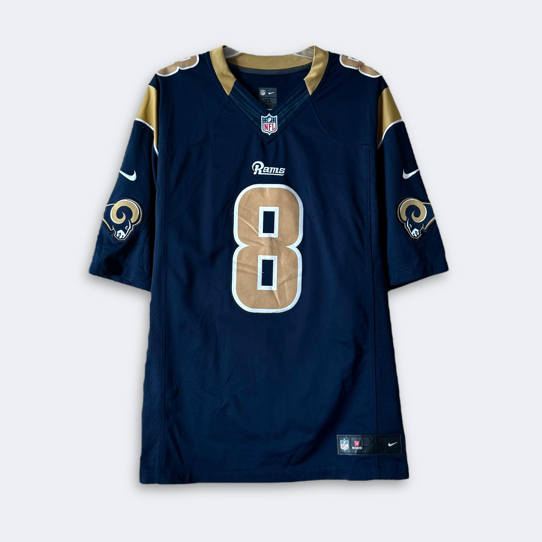 Nike x NFL Rams Bradford # 8 Jersey Size XL