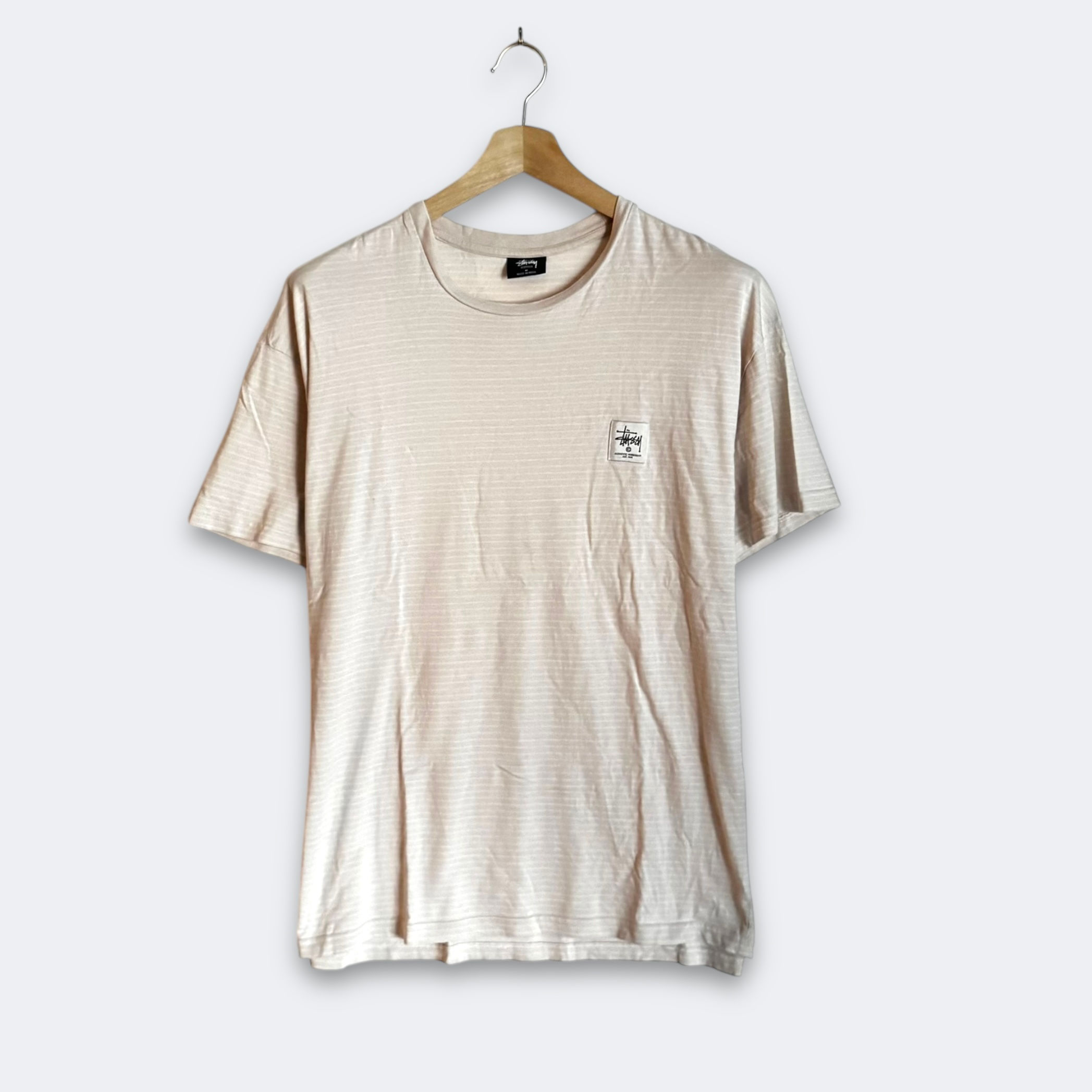 Stussy Patch Logo Cream Size M