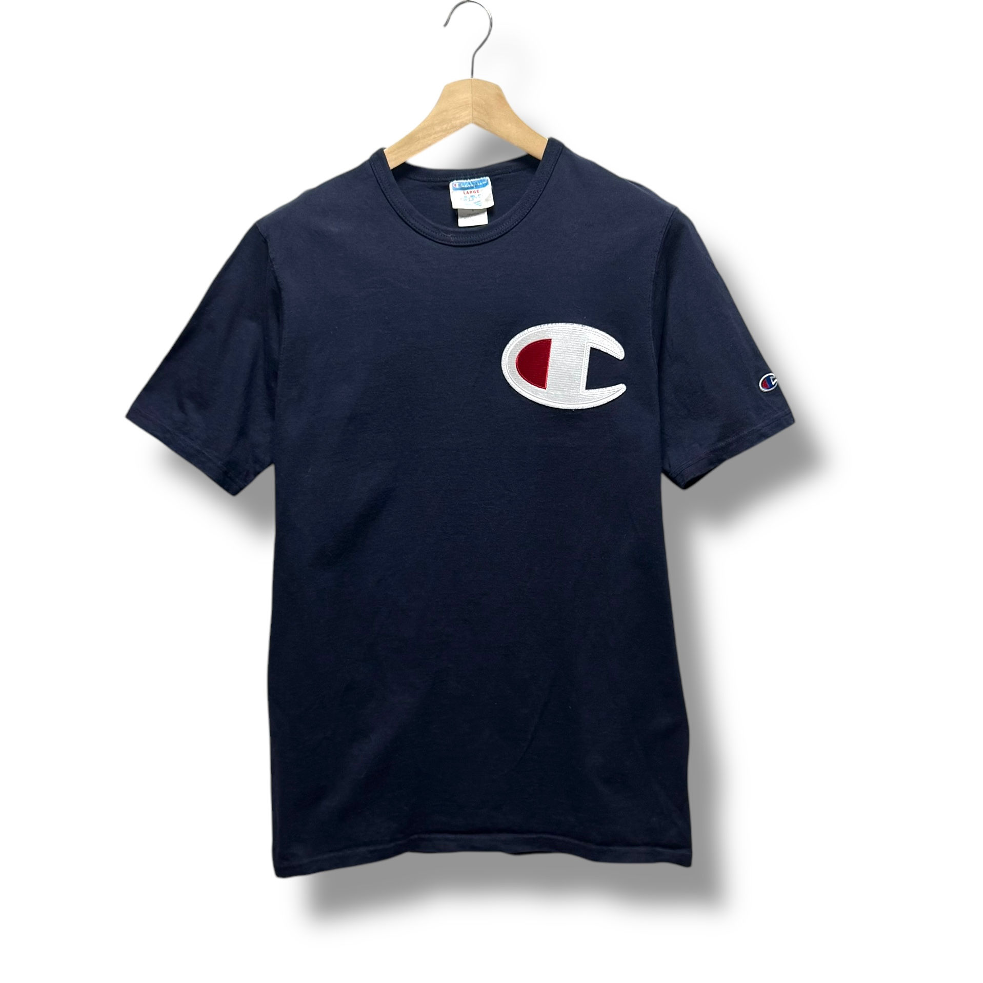 Champion Big Side Logo Tee Size L