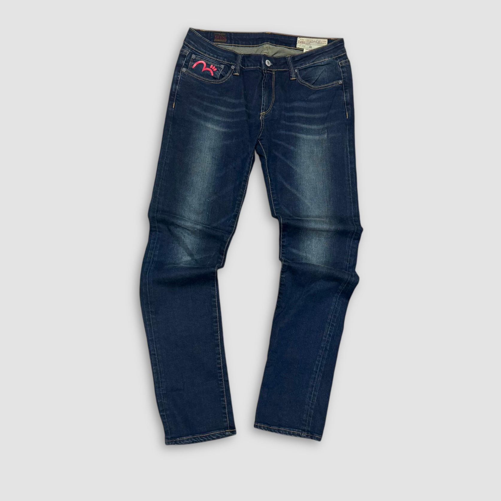 Evisu Slim Jeans Pants Size 30 Women