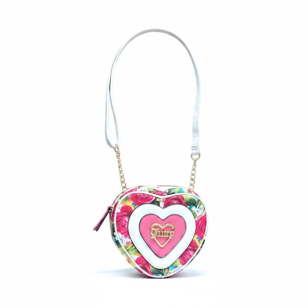 Juicy Couture Heart Cross Body Bag with Tag