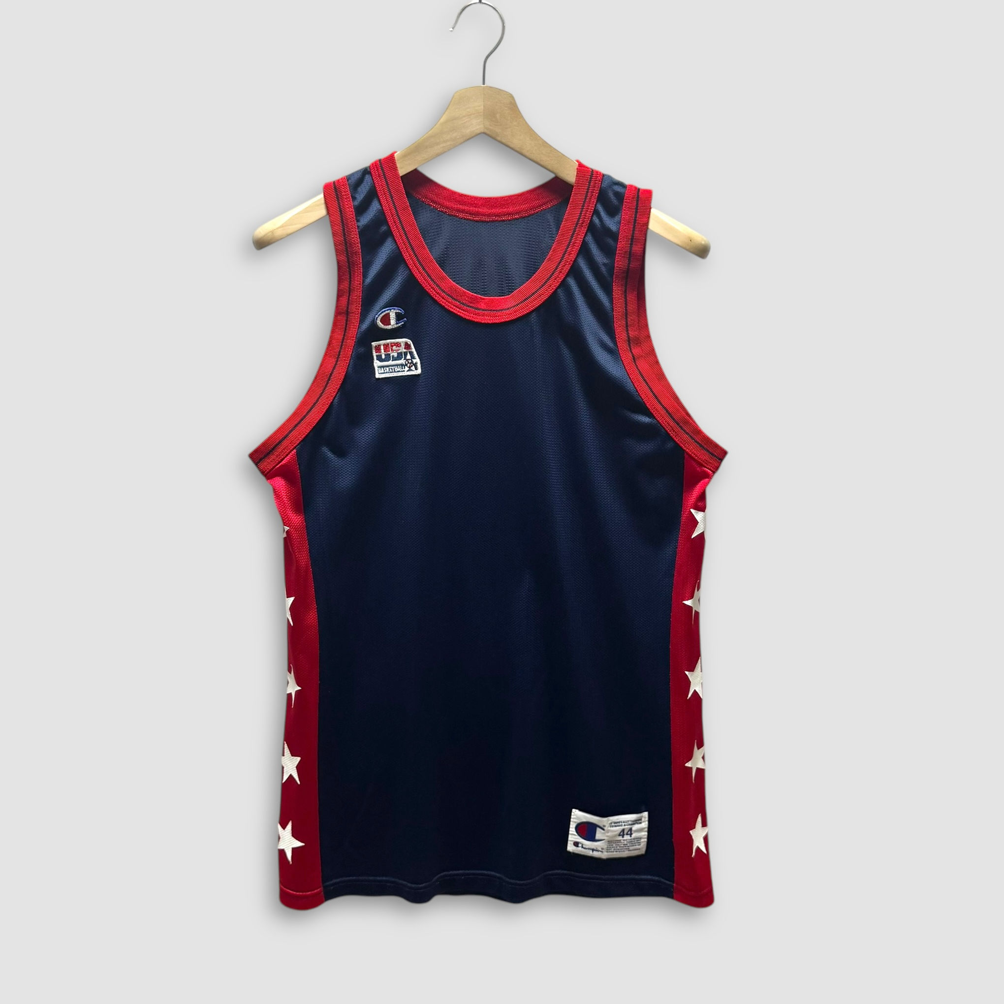 Vintage Champion 1996 USA Atlanta Practice Jersey Size 44 M