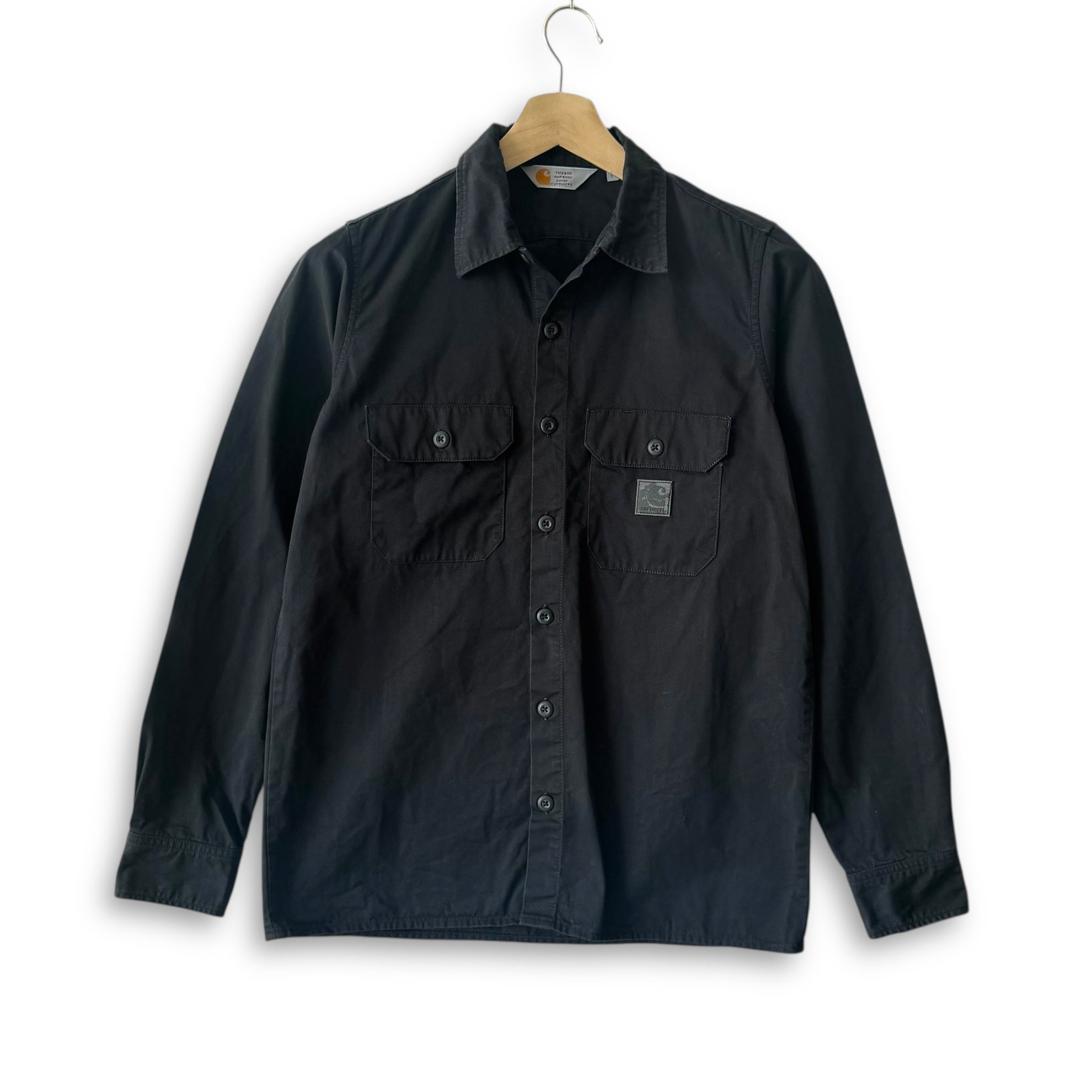 Carharrt Rugged LongSleeves Black Size S