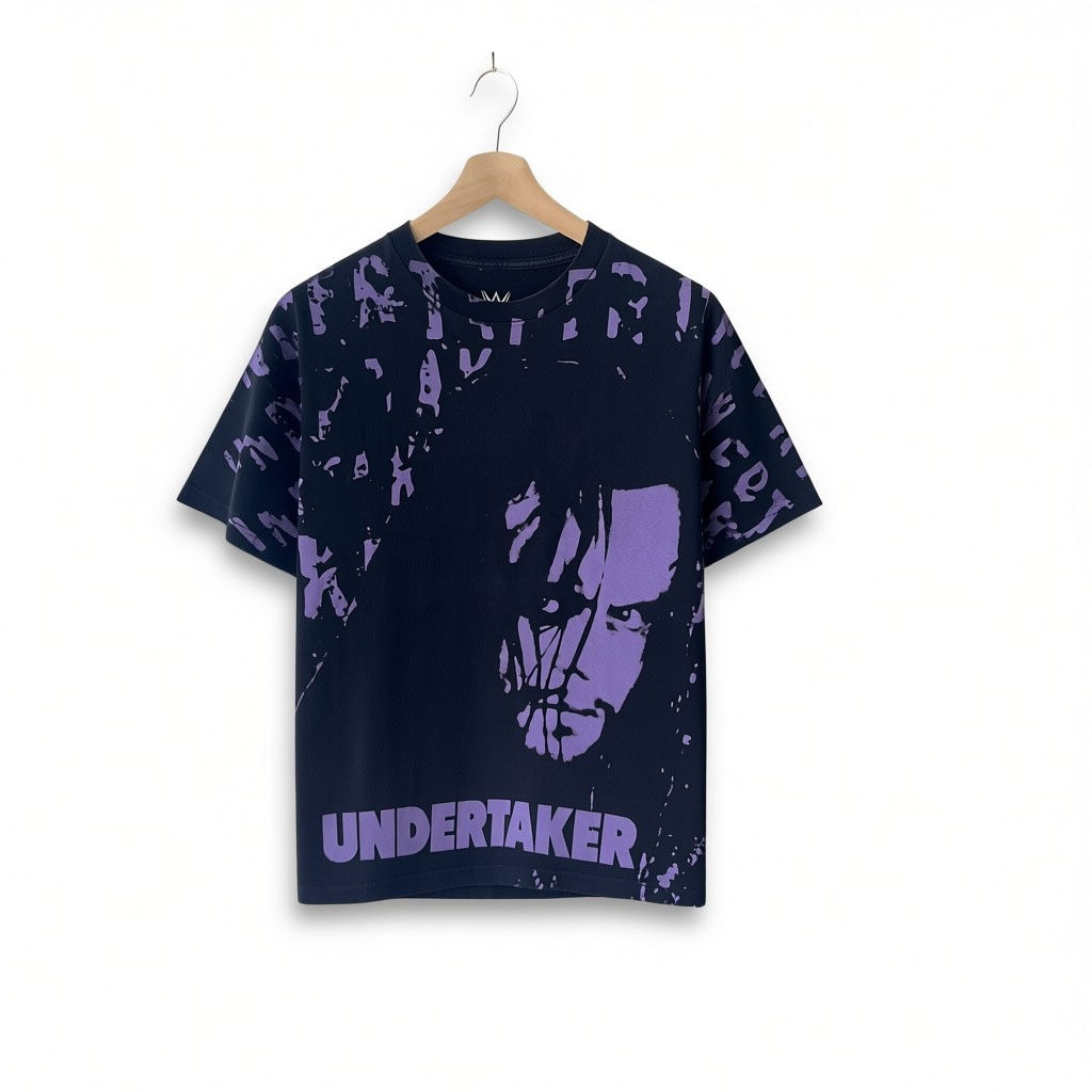 WWF Undertaker Graphic Tee Size L