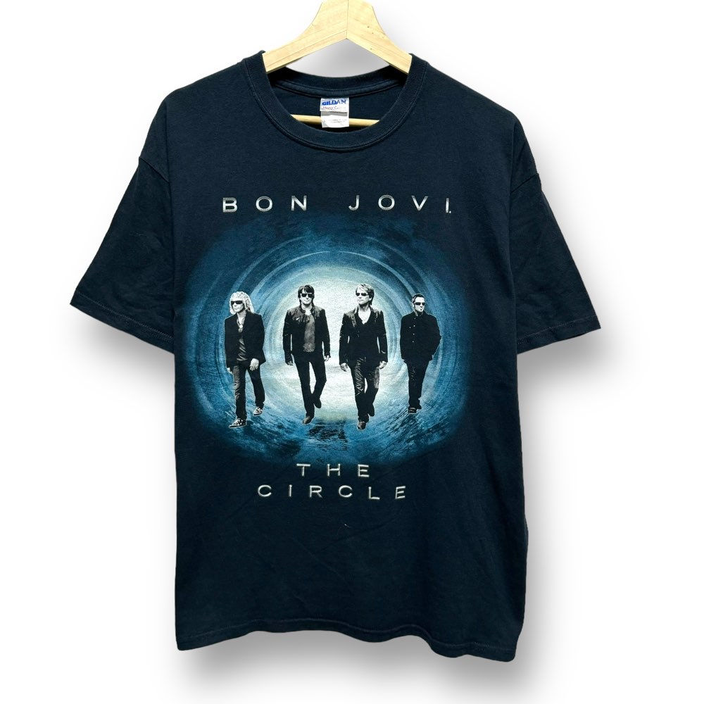 Gildan Bon Jovi The Circle World Tour 2010 Tee L