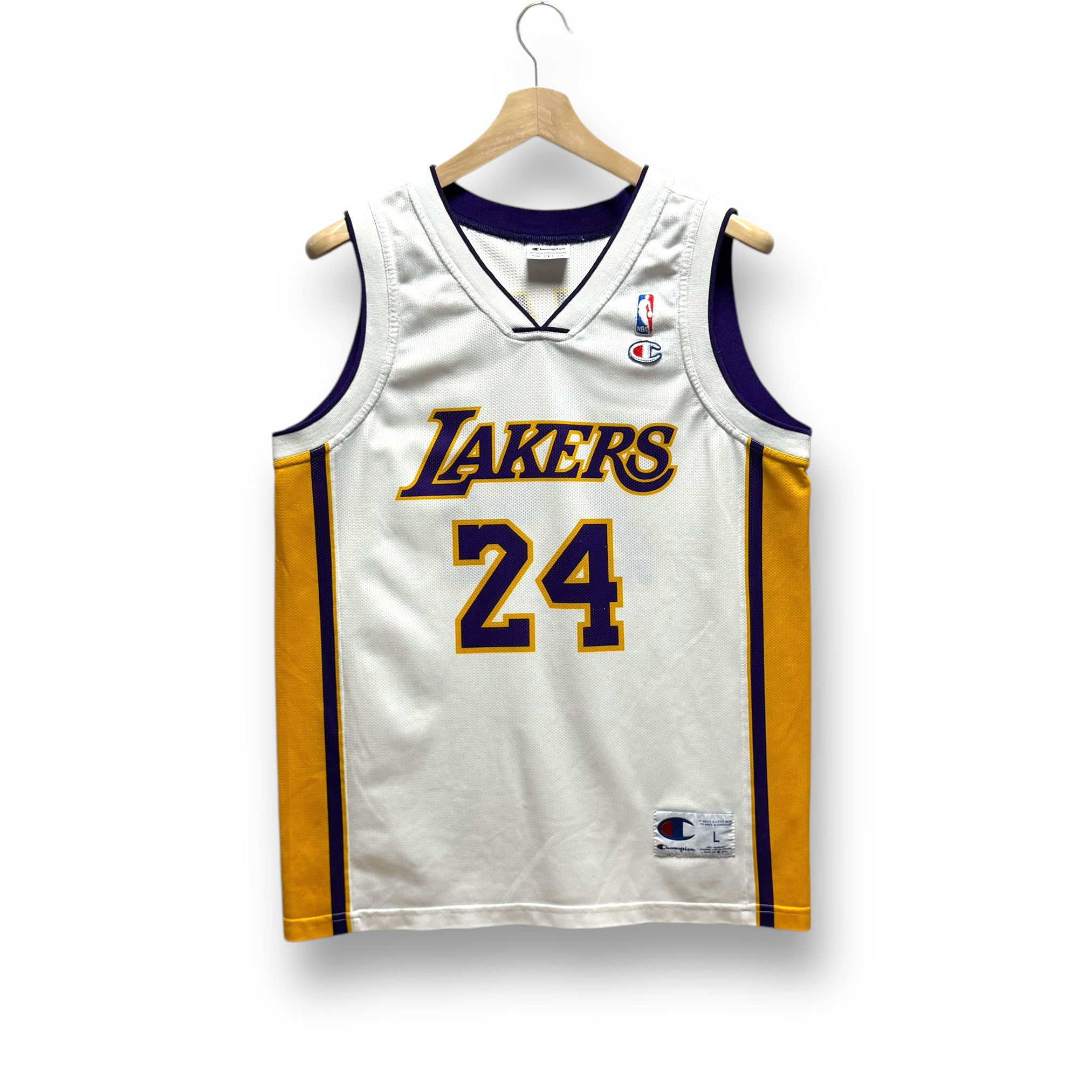 Vntg Champion Europe x LA Lakers Kobe Bryant Size L