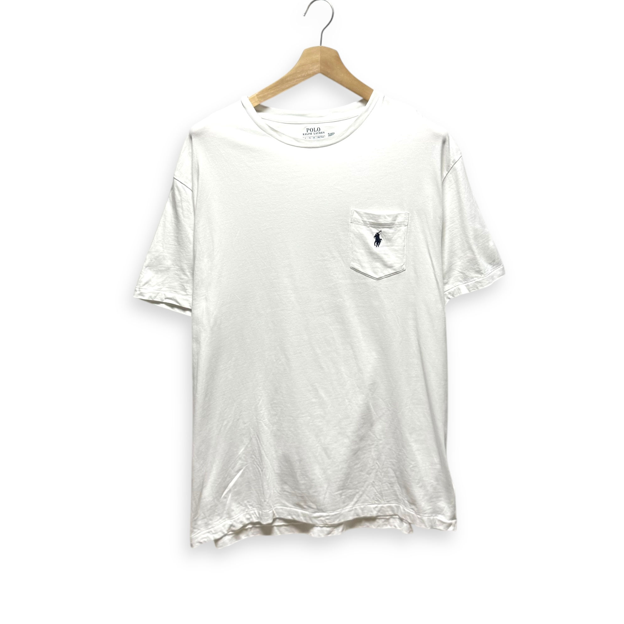 Polo Ralph Lauren White Pocket Tee Size XL
