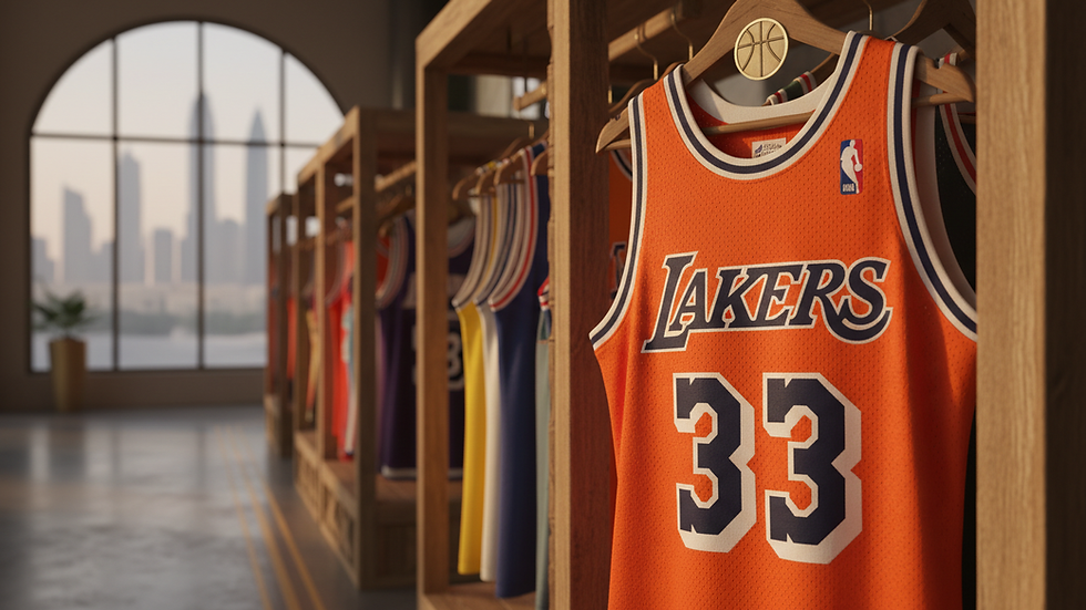 Shop Authentic Vintage NBA Jerseys in Dubai