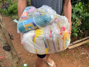 Agradecimento pelas doações e convite à solidariedade