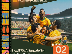 Cineclube promove sessão especial com exibição de Brasil 70 – A Saga do Tri