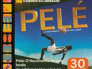 Cine Clube exibe “Pelé: O Nascimento de uma Lenda” no Centro Cultural Tapera Real