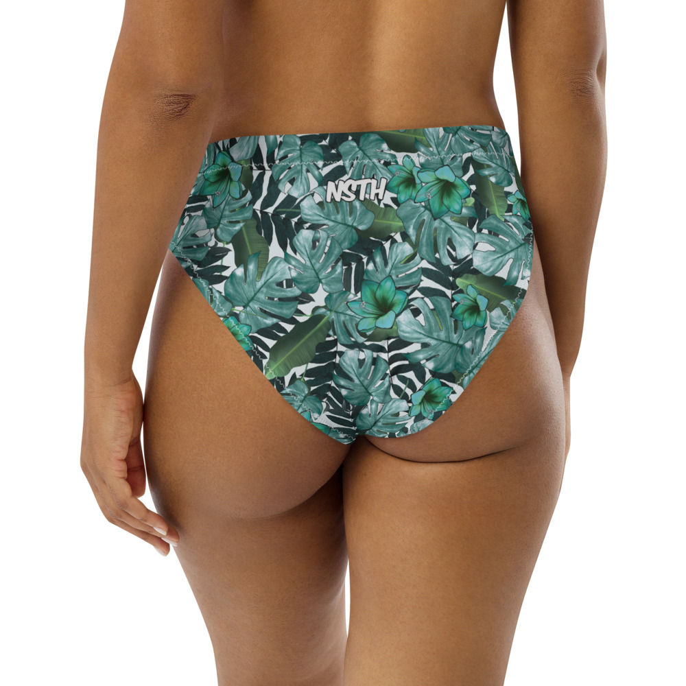 FEMME Bas de bikini éco-responsable taille haute