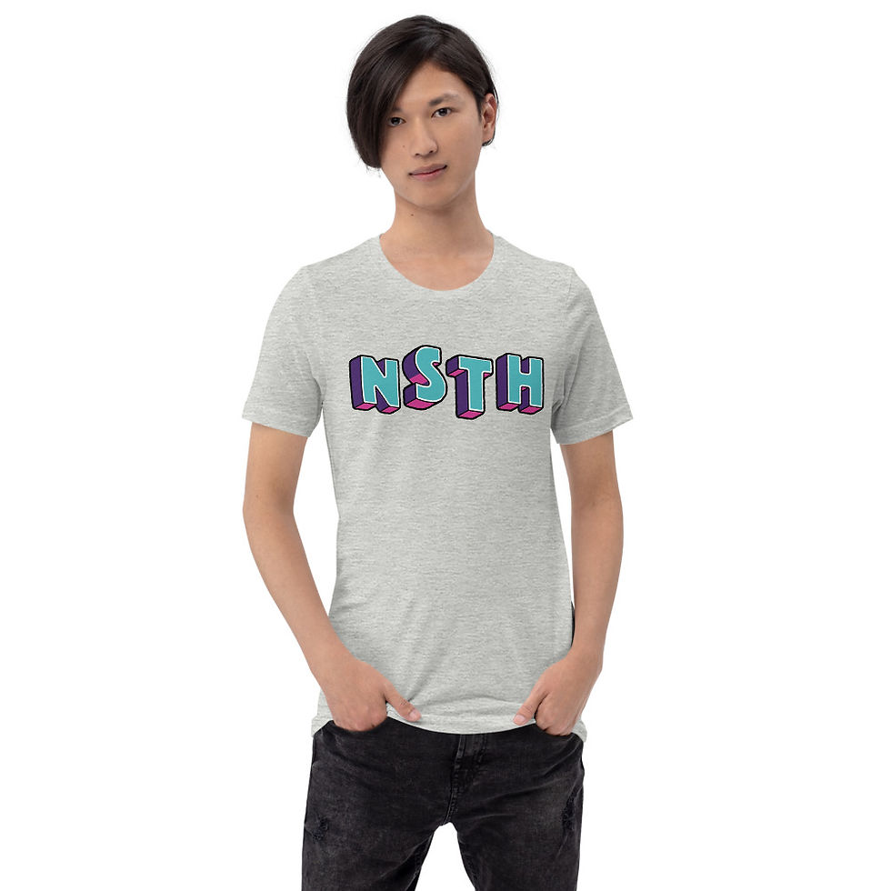 Thumbnail: UNISEXE  T-Shirt NSTH 3D