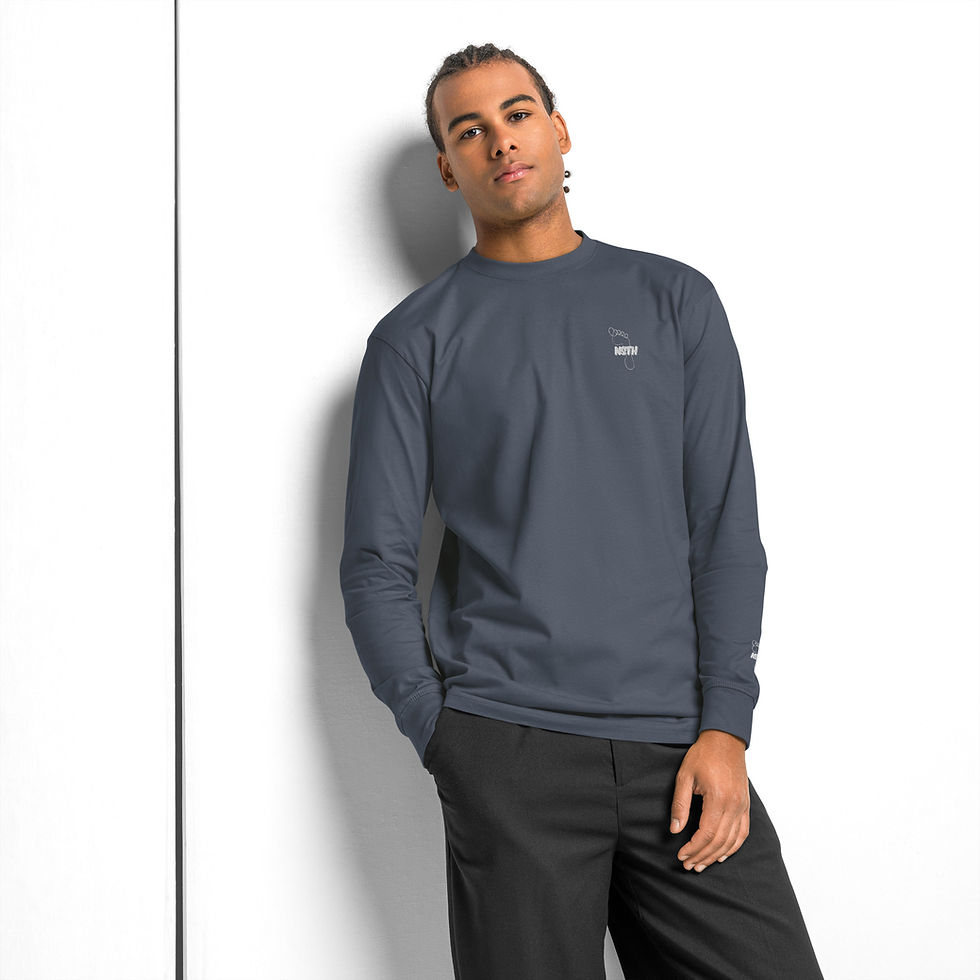 Miniature : Premium T-Shirt Homme longues manches heavyweight 
