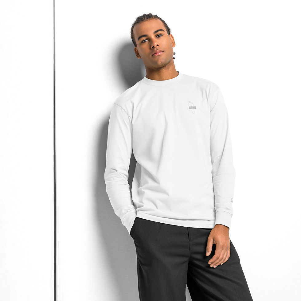 Thumbnail: Premium T-Shirt Homme longues manches heavyweight 