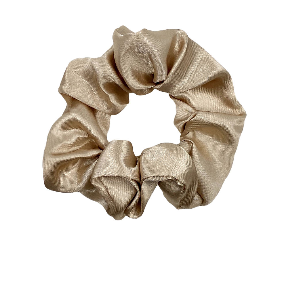 Miniaturbild: Figlia Scrunchie  champagner satin with Zip