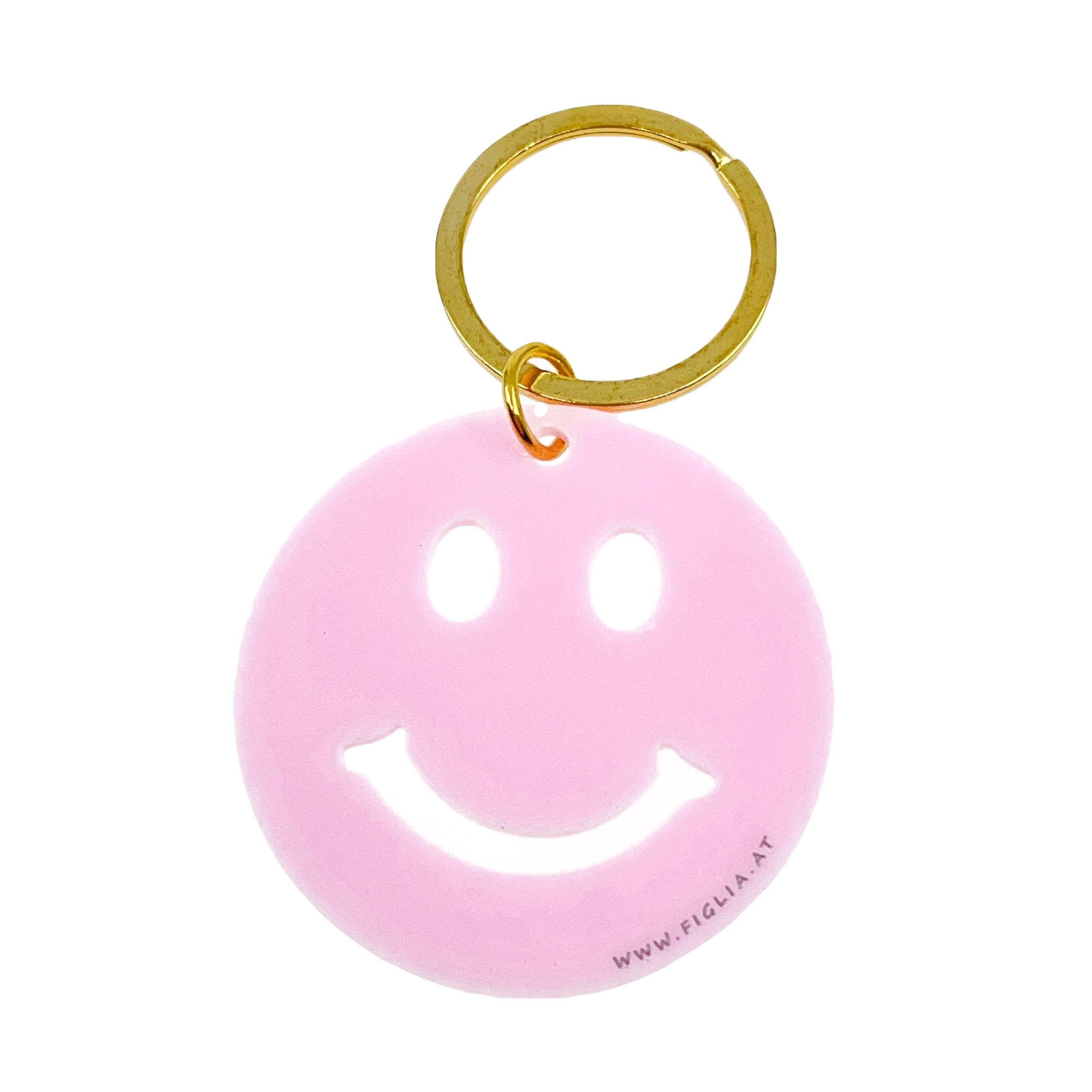 Figlia Smile Schlüsselanhänger pink