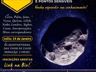 Asteroides e Pontos Sensíveis: Venha expandir seu conhecimento!