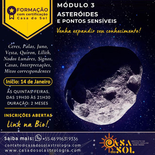 Asteroides e Pontos Sensíveis: Venha expandir seu conhecimento!
