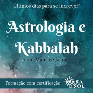 CURSO ASTROLOGIA E KABALLAH COM MAURICE JACOEL
