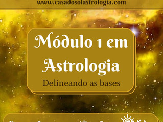 Inscrições Abertas Módulo I - Formação em Astrologia!