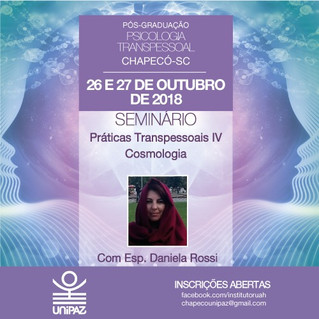 Seminário Práticas Transpessoais IV - Cosmologia, com Dani Rossi