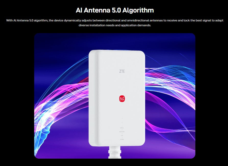 Thumbnail: ZTE G5 MAX (5G 4.3Gbps 1LAN WIFI)