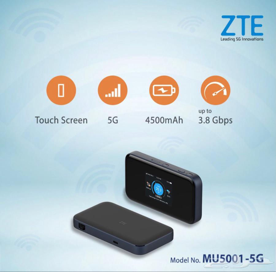 Thumbnail: ZTE MU5001 (5G 3.8Gbps 32WIFI Share 4500mAH)