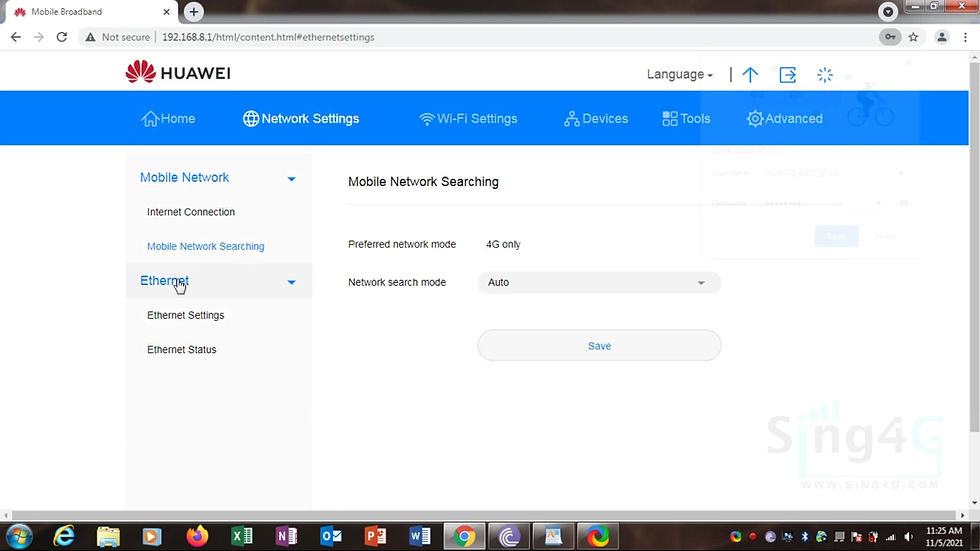 Thumbnail: HUAWEI B312 (150MBPS 1LAN 32 WIFI)