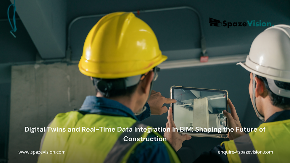 Digital Twins and Real-Time Data Integration in BIM: Shaping the Future of Construction
