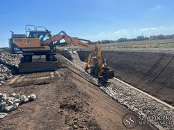 Csapadékvíz elvezető rendszer építése