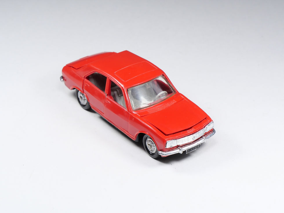 Thumbnail: NOREV - 160 - Peugeot 504 - Rouge - En boite