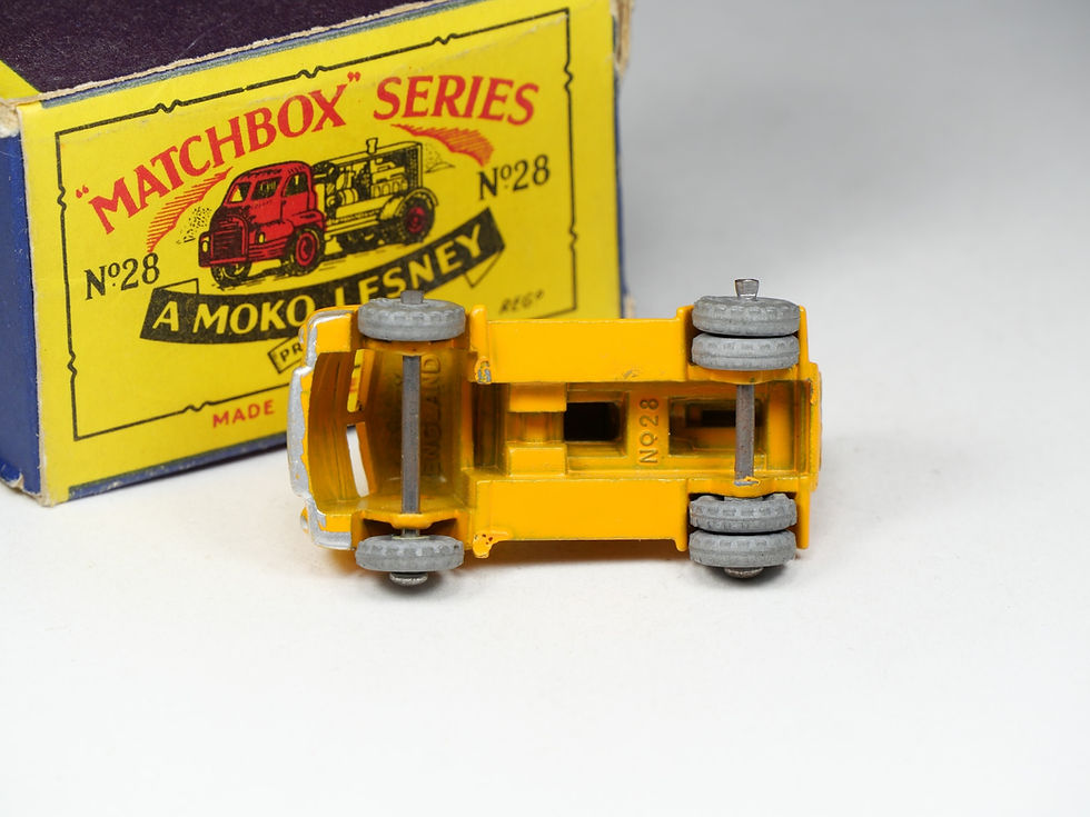 Thumbnail: MATCHBOX MOKO - 28 - Bedford Compressor Truck - Open Gap